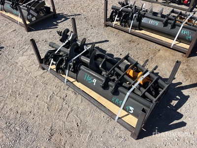 Quantity of (8) 2026 VICSEC VCA-8 Excavator Attachments (Unused)