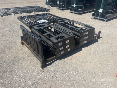 Quantity of (6) 2026 GIYI GY-DHC 60 in Skid Steer Forks (Unused)