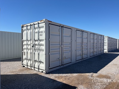 2026 40 ft High Cube Multi-Door Storage Container