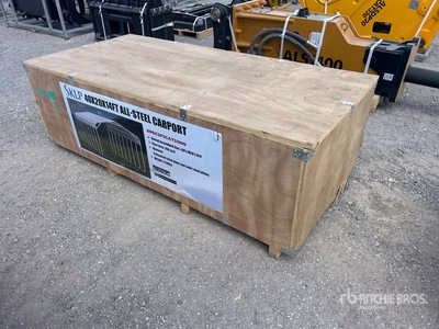 2026 SKLP SK-SC40 40 ft x 20 ft Carport (Unused)