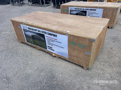 2026 SKLP SK-SC40 40 ft x 20 ft Carport (Unused)
