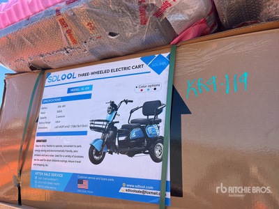 2026 SDLOOL SL-D3 Electric Moto trois roues (Unused)