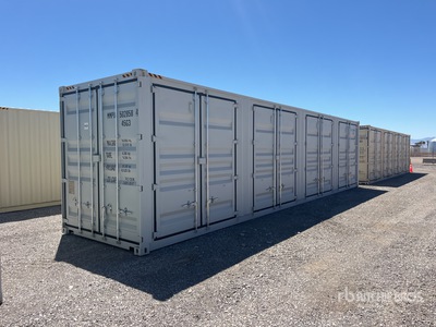2026 40 ft High Cube Multi-Door Storage Container