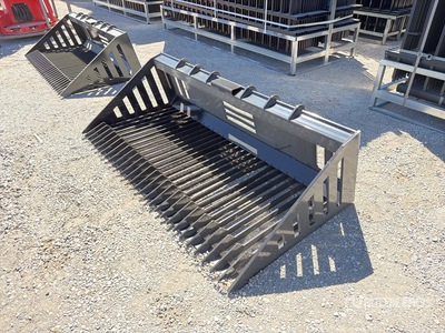 2026 GIYI GY-RB66 66 in Rock Skid Steer Bucket (Unused)