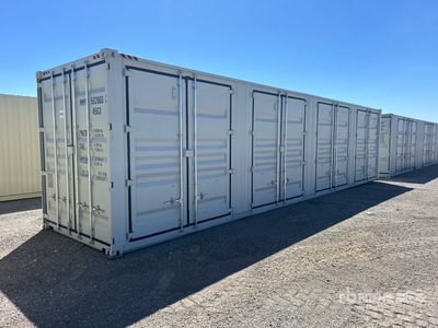 2026 40 ft High Cube Multi-Door Storage Container