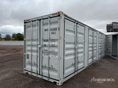2026 40 ft High Cube Multi-Door 40 Ft One-Way High Cube Conteneur de stockage