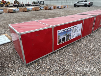 2026 SKLP SK-S5025 25 ft x 50 ft Large Scale Storage Building (Unused)