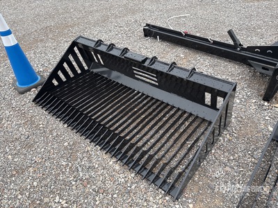 2026 GIYI GY-RB66N 66 in Q/C Rock Skid Steer Bucket (Unused)