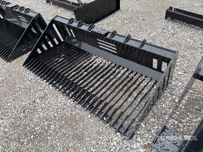 2026 GIYI GY-RB66N 66 in Q/C Rock Skid Steer Bucket (Unused)