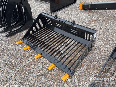 2026 GIYI GY-RB44 44 in Skeleton Mini Skid Steer Bucket (Unused)