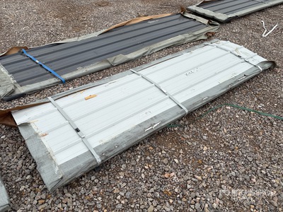 Quantity of (50) 2026 SKLP SK-XH50 3 Ft x 10 Ft Galvalume Steel Sheets (Unused)