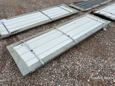 Quantity of (50) 2026 SKLP SK-XH50 3 Ft x 10 Ft Galvalume Steel Sheets (Unused)