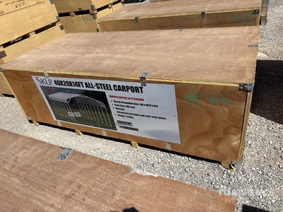 2026 SKLP SK-SC40 40 ft x 20 ft Carport (Unused)