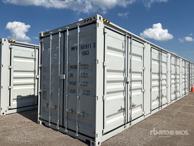 2026 40 ft High Cube Multi-Door Storage Container