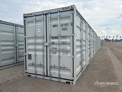 2026 40 ft High Cube Multi-Door Conteneur de stockage