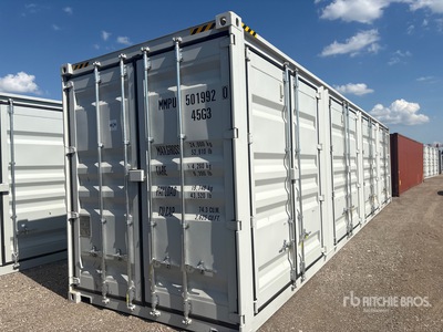 2026 40 ft High Cube Multi-Door Storage Container