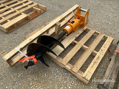 2026 GIYI Tarière pour excavatrice - Fits Cat 305 (Unused)