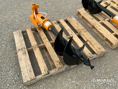 2026 GIYI Tarière pour excavatrice - Fits Cat 303 (Unused)