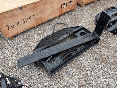 2026 GIYI GY-SF60 60 in Side Shift Skid Steer Forks (Unused)