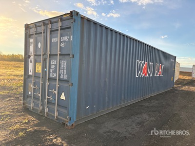 2014 40 ft High Cube Storage Container