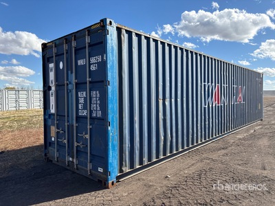 2013 40 ft High Cube Storage Container