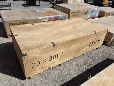 2026 SKLP SK-ZP20 20 ft x 30 ft All-Steel Tettoia per Auto (Unused)