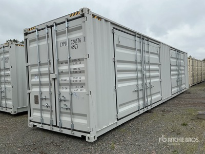 2026 40 ft High Cube Multi-Door Contenedor de almacenamiento