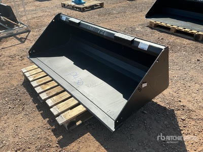 72 in Skid Steer Bucket (Unused)