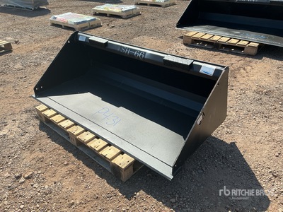 66 in Skid Steer Bucket (Unused)