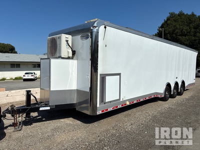 2023 Forest River 34 ft x 8 ft 6 in Tri/A Off Grid Solar Mobile Office Trailer