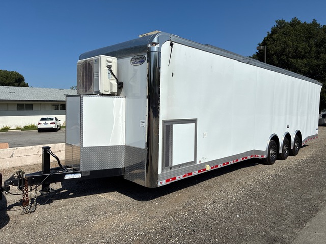 2023 Forest River 34 ft x 8 ft 6 in Tri/A Off Grid Solar Mobile Office Trailer