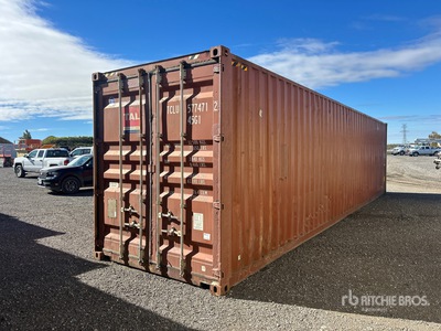 2010 40 ft High Cube Storage Container