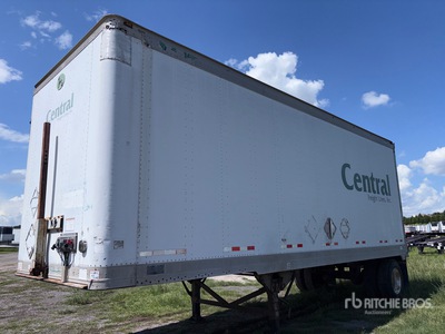 2000 Great Dane 28 ft x 102 in S/A Van Trailer