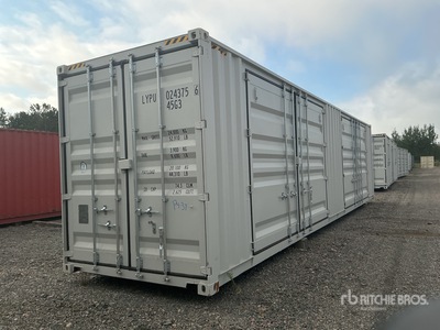 2026 40 ft High Cube Multi-Door Storage Container
