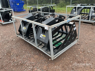 Greatbear 72 in Skeleton Skid Steer Grapple Bucket (Unused)