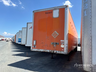 1999 Wabash 53 ft x 102 in T/A Van Trailer