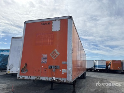 2001 Wabash 53 ft x 102 in T/A Van Trailer
