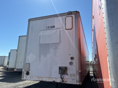 1999 Wabash 53 ft x 102 in T/A Van Trailer