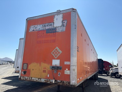 1999 Wabash 53 ft x 102 in T/A Van Trailer