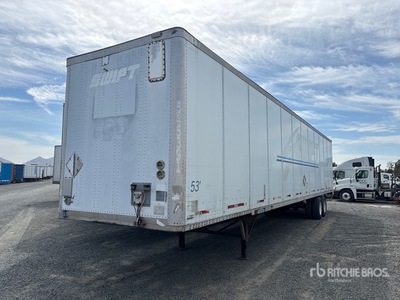 2003 Wabash 53 ft x 102 in T/A Van Trailer