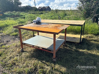 Quantity of (2) Work Tables