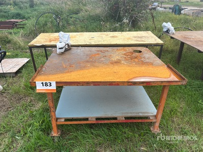 Quantity of (2) Work Tables