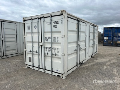 2025 20 ft Multi-Door Storage Container