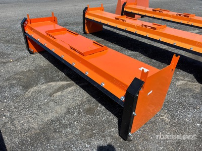 2025 Kit Containers QT-SP-10-23-PB 120 in Skid Steer Snow Pusher
