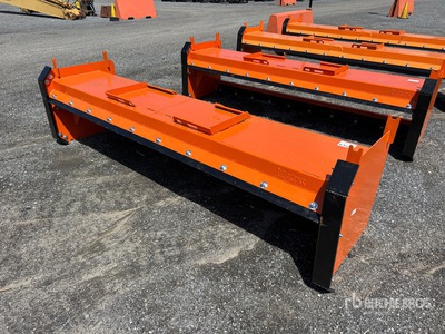 2025 Kit Containers QT-SP-10-23-PB 120 in Skid Steer Snow Pusher
