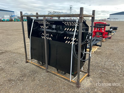 2026 GIYI GY-RR78 72 in Skid Steer Rock Rake Divers - Accessoires pour chargeuse à différentiel (Unused)