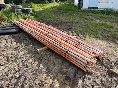 Quantity of (40) PVC Pipe