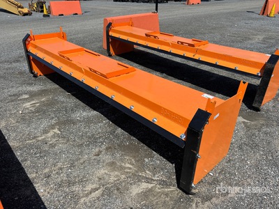 2025 Kit Containers QT-SP-12-23 144 in Skid Steer Snow Pusher