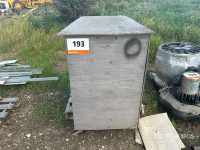 Onan 15.0JC-9XR/12370U 15 kW Skid-Mounted Generator Set (Inoperable)