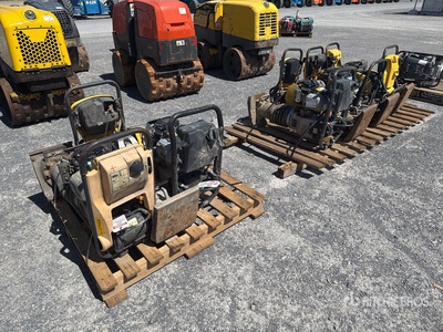 Quantity of (9) plate tampers Jumping Jack Tamper
